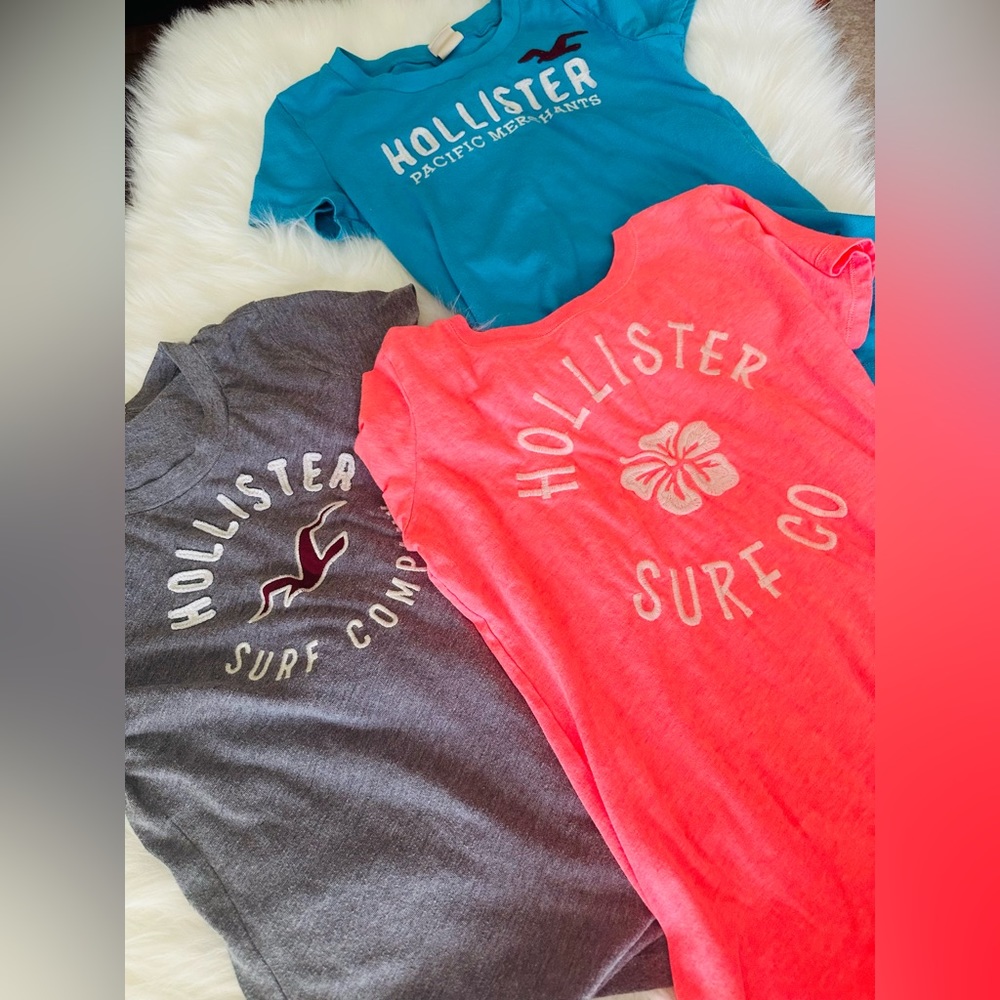 Hollister T-Shirts 3 set